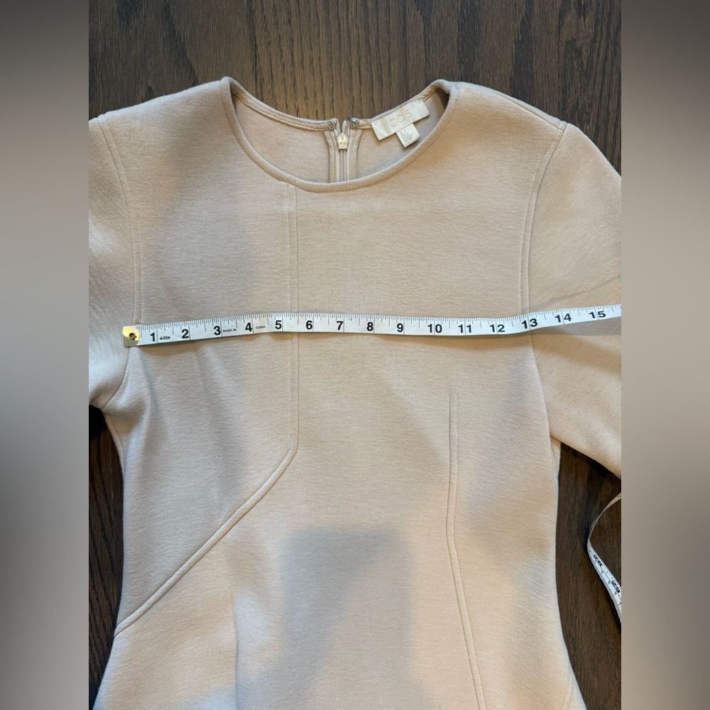 COS Beige Midi Dress - Picture 10 of 11